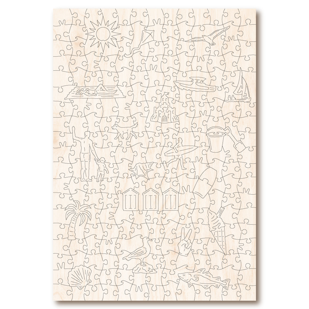 Vintage Poster - Bournemouth - Victory Wooden Puzzles