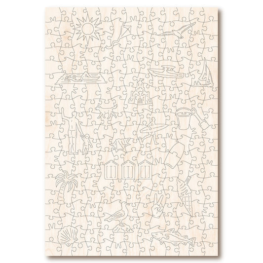 Vintage Poster - Bournemouth - Victory Wooden Puzzles