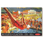 Vintage Poster - Butlin's - Victory Wooden Puzzles