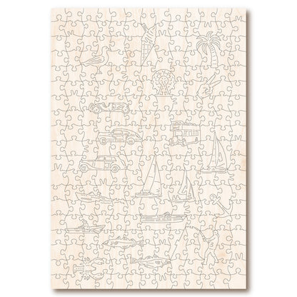 Vintage Poster - Torquay - Victory Wooden Puzzles