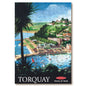 Vintage Poster - Torquay - Victory Wooden Puzzles