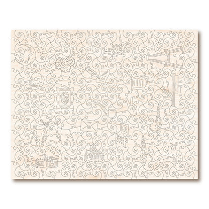 Starry Night - Victory Wooden Puzzles