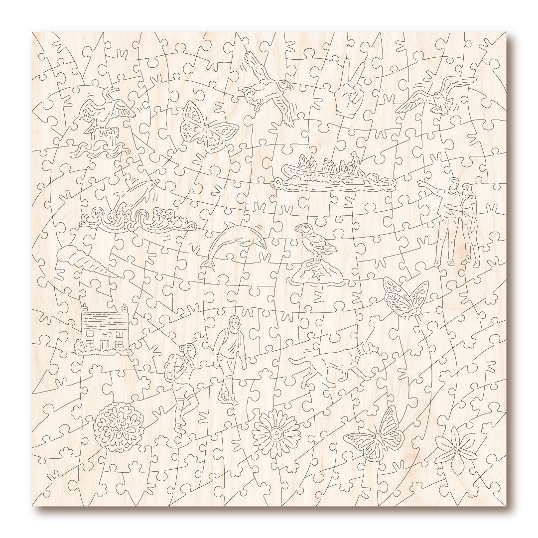 Cottage By The Sea - Victory Wooden Puzzles