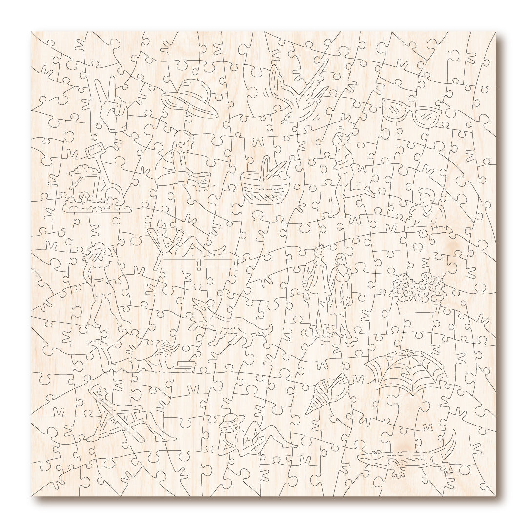 Day Trip To France - Victory Wooden Puzzles