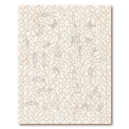 The Flapper - Life,1922 (Large) Victory Wooden Puzzles