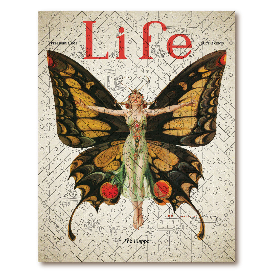 The Flapper - Life,1922 (Large) Victory Wooden Puzzles