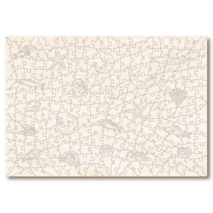 Kiss The Starfish - Victory Wooden Puzzles