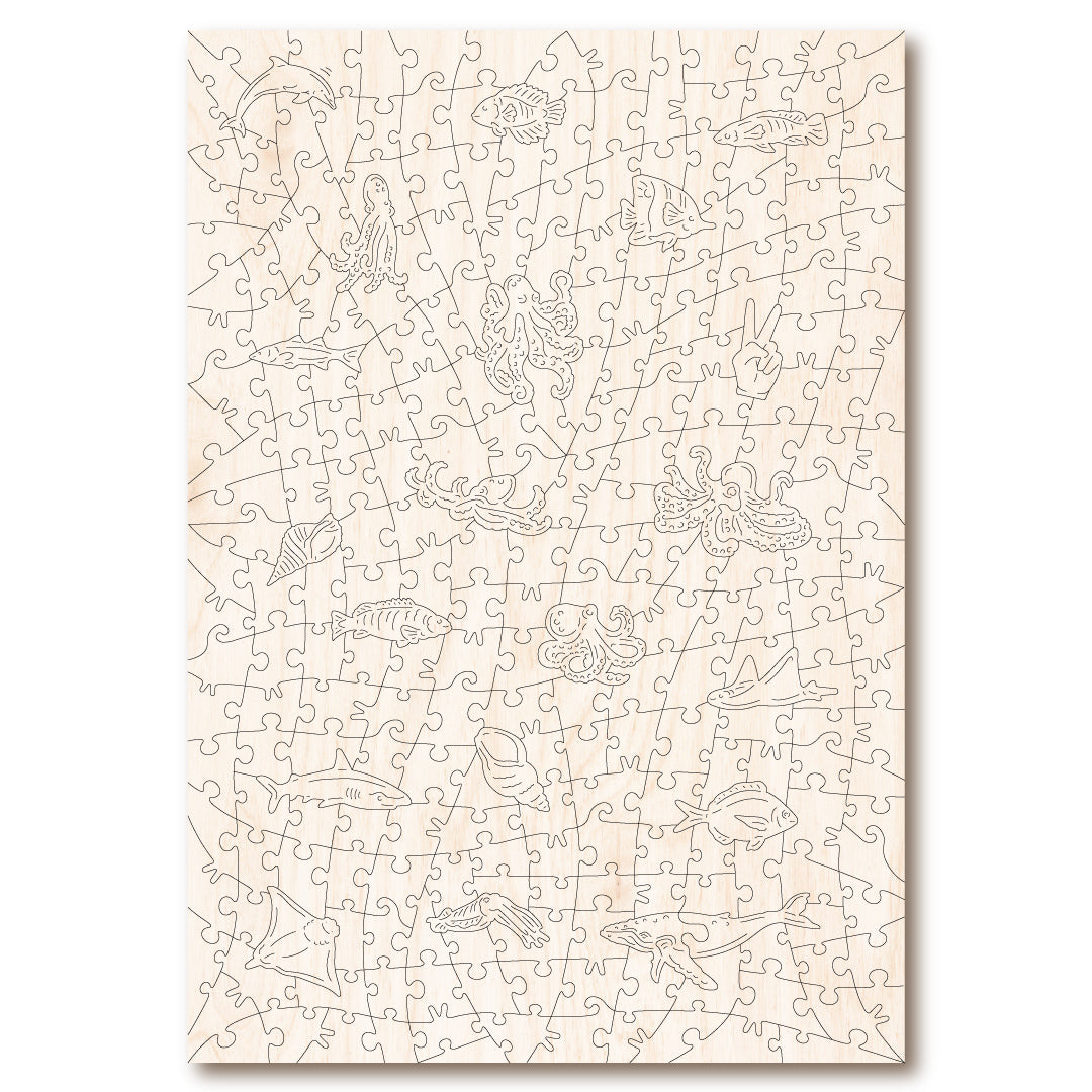 Dancing Octopus - Victory Wooden Puzzles