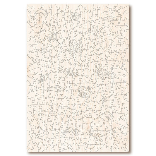 Dancing Octopus - Victory Wooden Puzzles