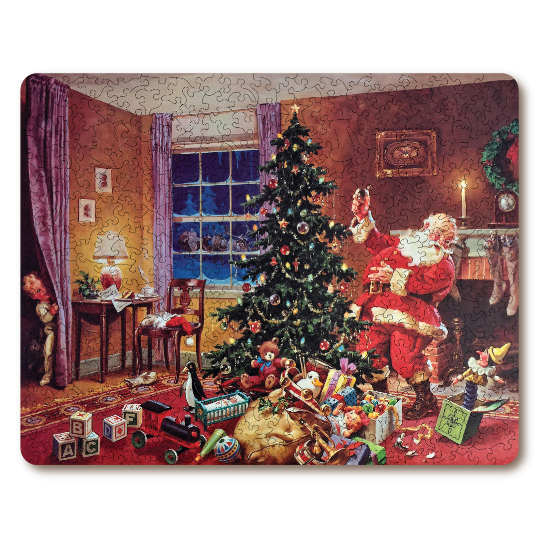 A Christmas Eve Visitor - Artisan™ - Victory Wooden Puzzles