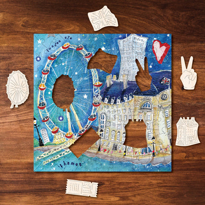 London Eye MINI QT Victory Wooden Puzzles