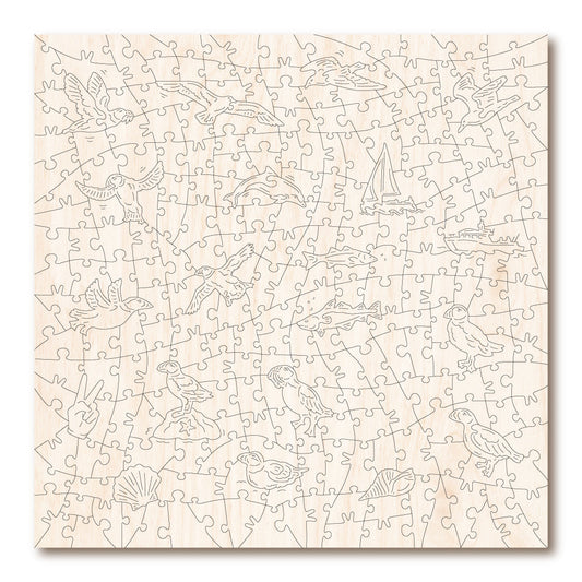 Puffins - Victory Wooden Puzzles