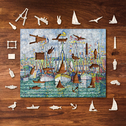 Blessing Of The Tuna Fleet - Victory Wooden Puzzles