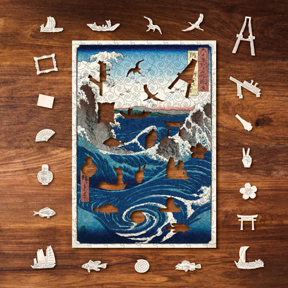 Naruto Whirlpools - Victory Wooden Puzzles