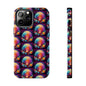 Vibrant Sea Shell Tough Phone Case - Colorful Ocean-Inspired Design