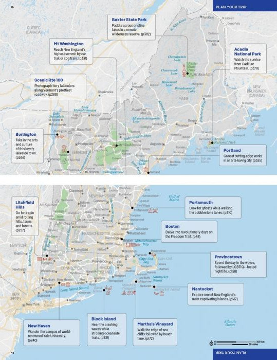 Lonely Planet New England
