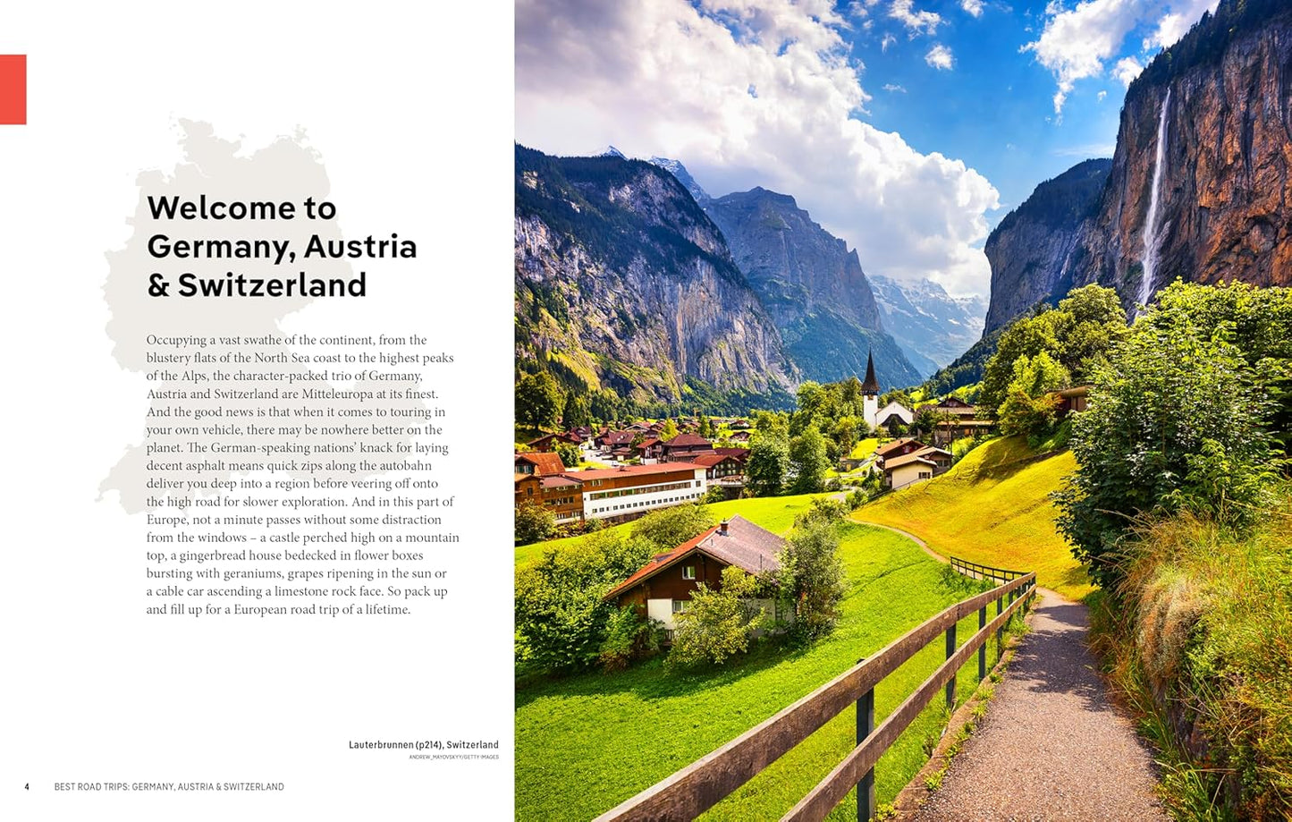 Lonely Planet Best Road Trips Germany, Austria & Switzerland, 3rd edition 2026
