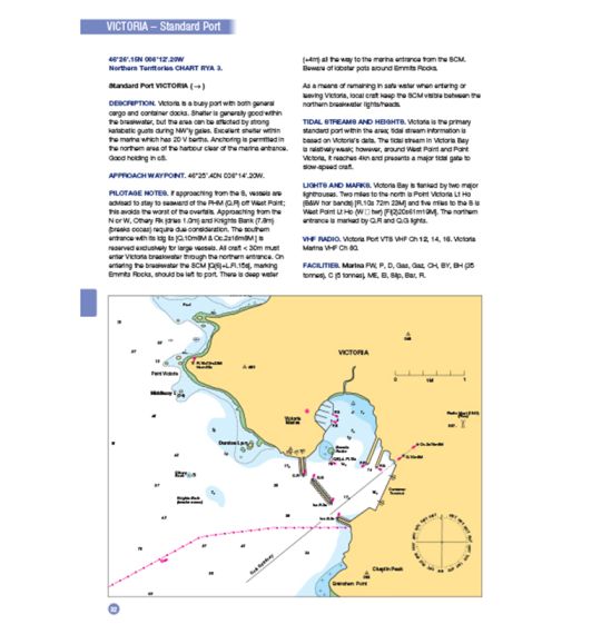 RYA Training Almanac and Practice Charts Bundle – Northern