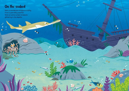 Sparkly Sea Creatures Sticker Book