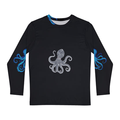 Men's Long Sleeve Shirt - Vibrant Octopus Design - Boat-Stuff Collection