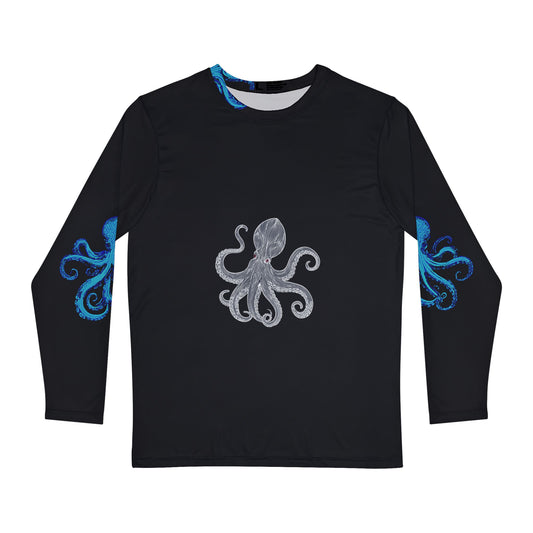 Men's Long Sleeve Shirt - Vibrant Octopus Design - Boat-Stuff Collection
