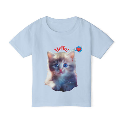 Kitten Themed Toddler T-Shirt