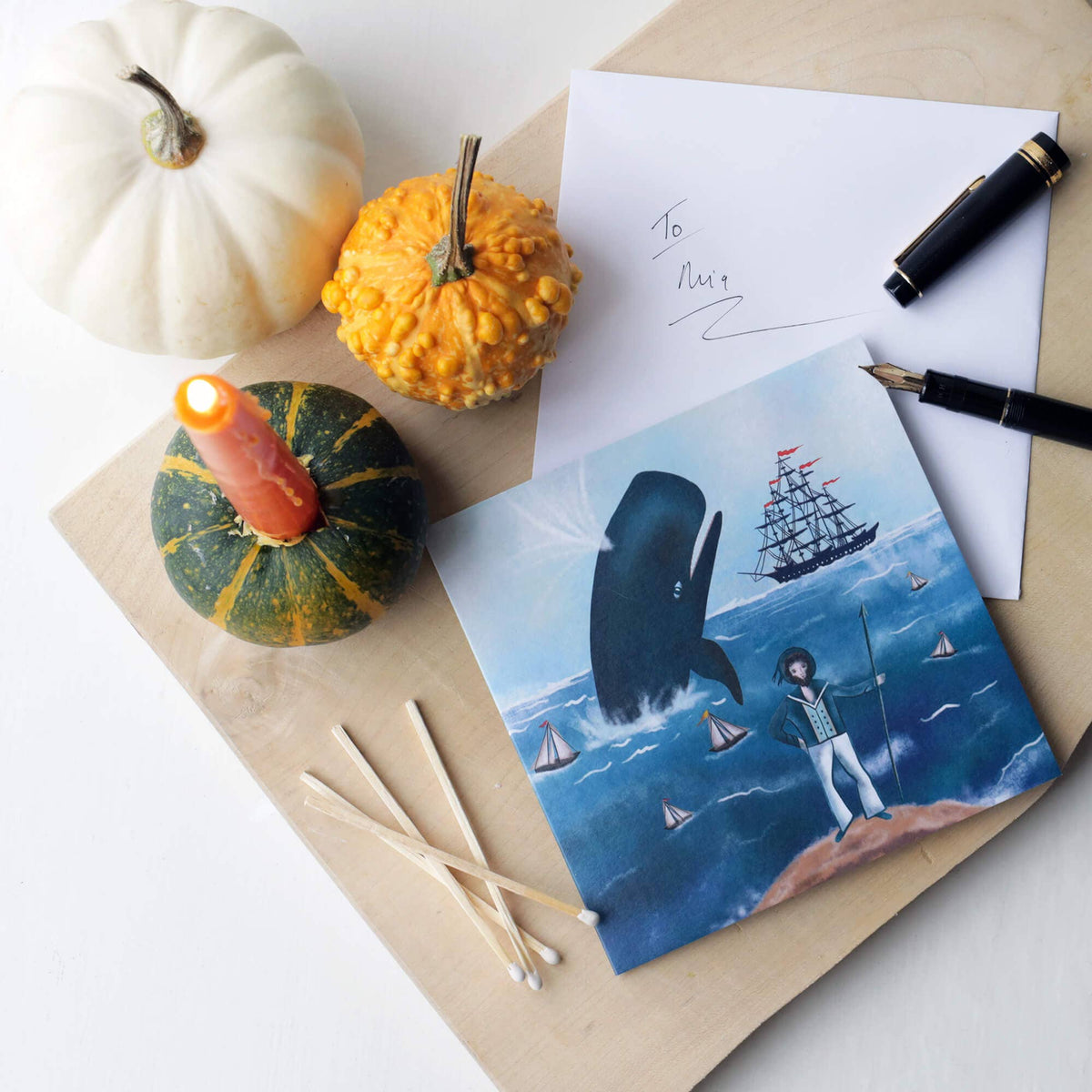 Captains Watch Greetings Card