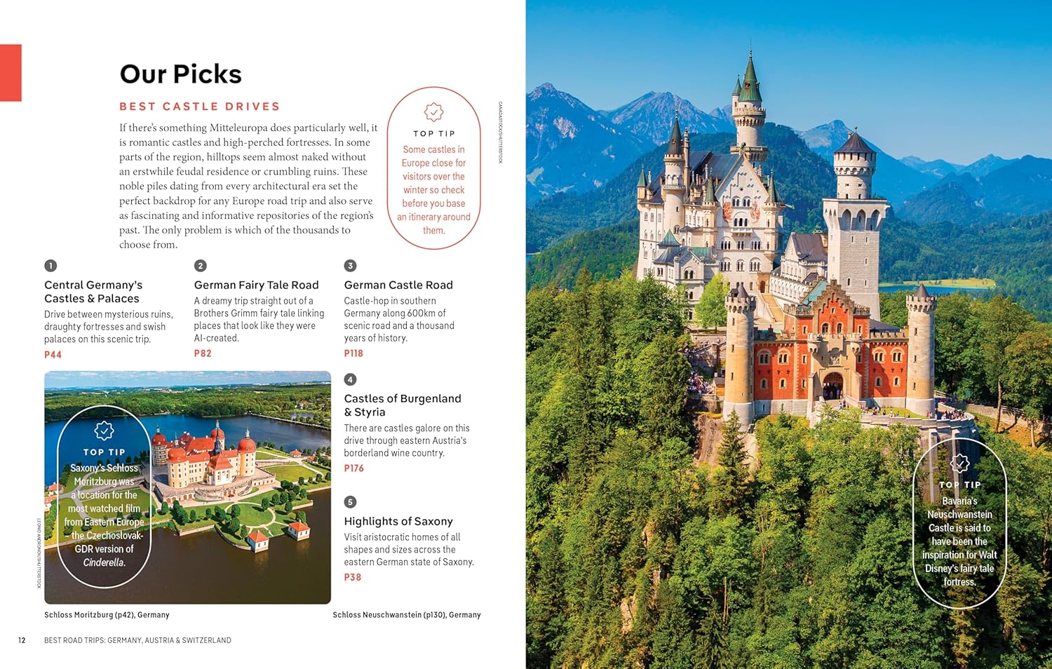 Lonely Planet Best Road Trips Germany, Austria & Switzerland, 3rd edition 2026