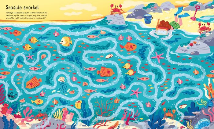 Usborne Book and Jigsaw - Under the Sea Maze