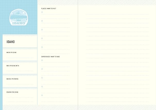 50 States Travel Journal 2026