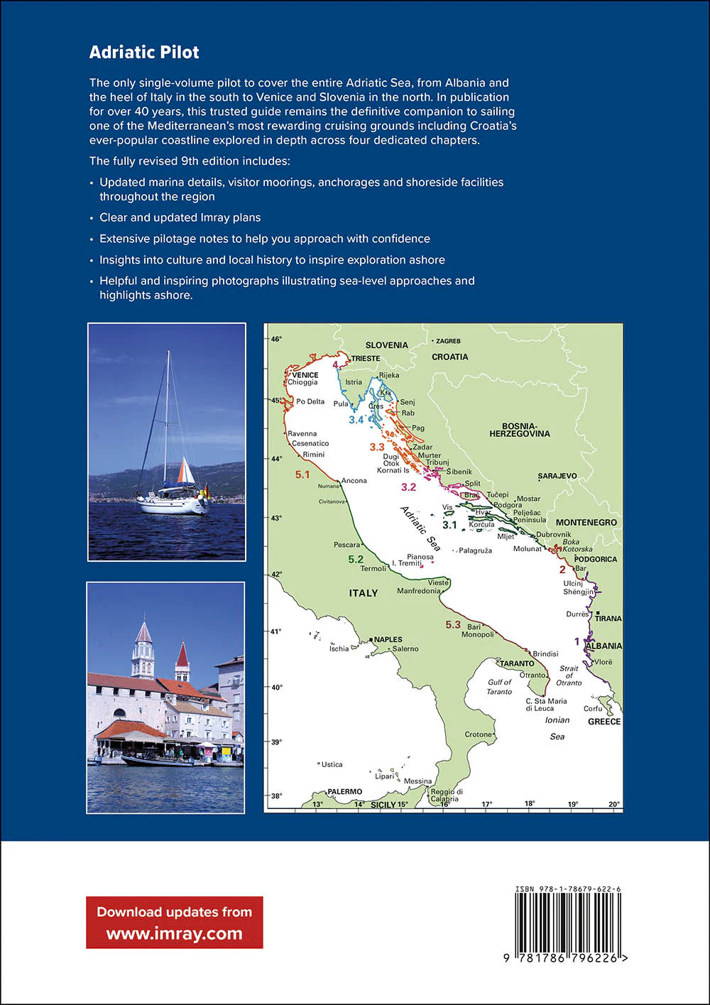 Adriatic Pilot 9th edition 2026