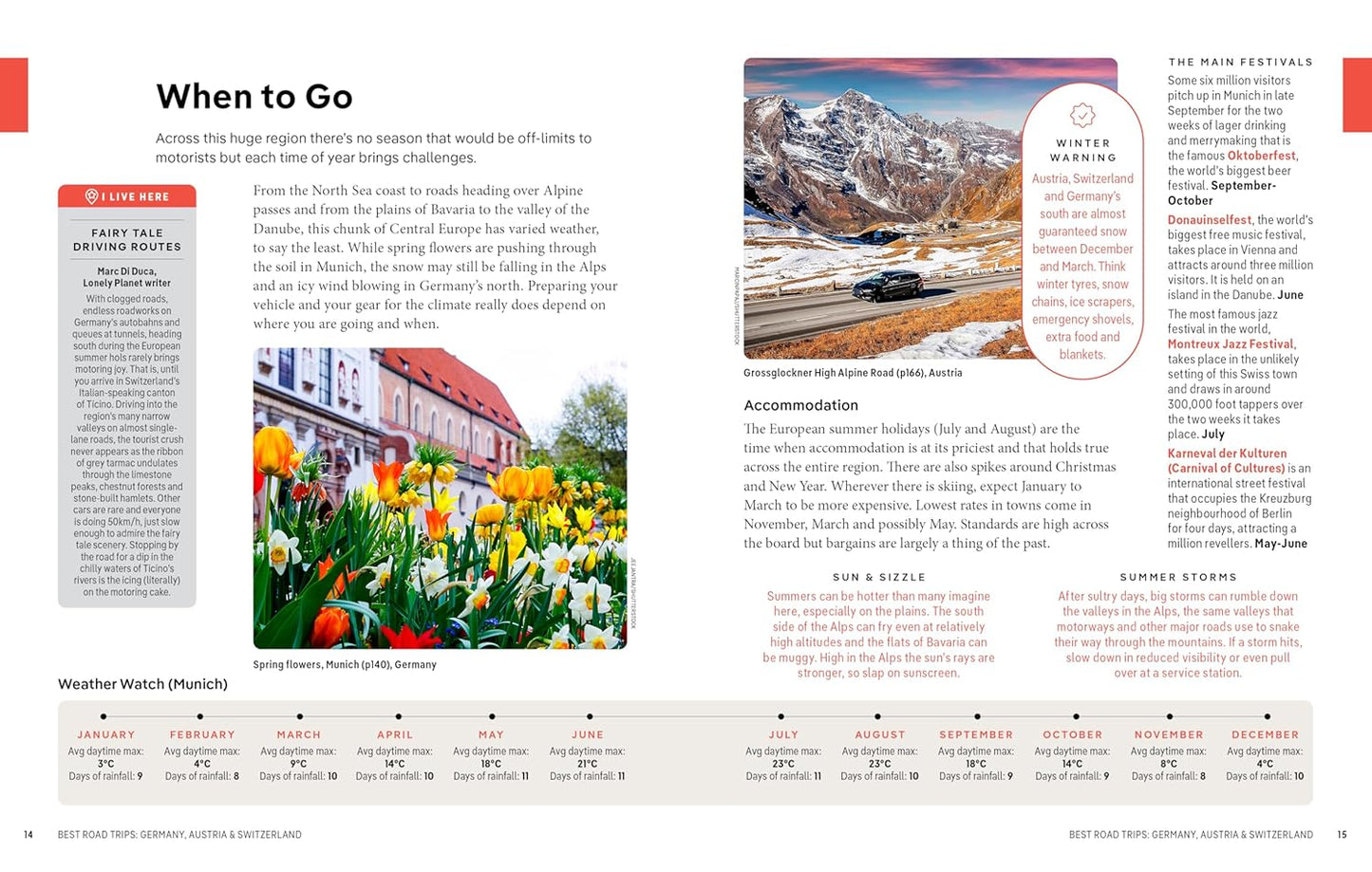 Lonely Planet Best Road Trips Germany, Austria & Switzerland, 3rd edition 2026