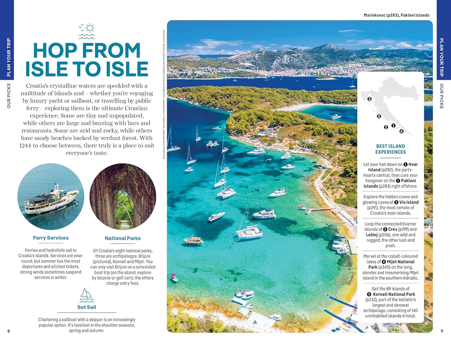 Lonely Planet Croatia, 2026 edition - Boat-Stuff