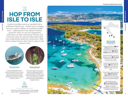 Lonely Planet Croatia, 2026 edition - Boat-Stuff