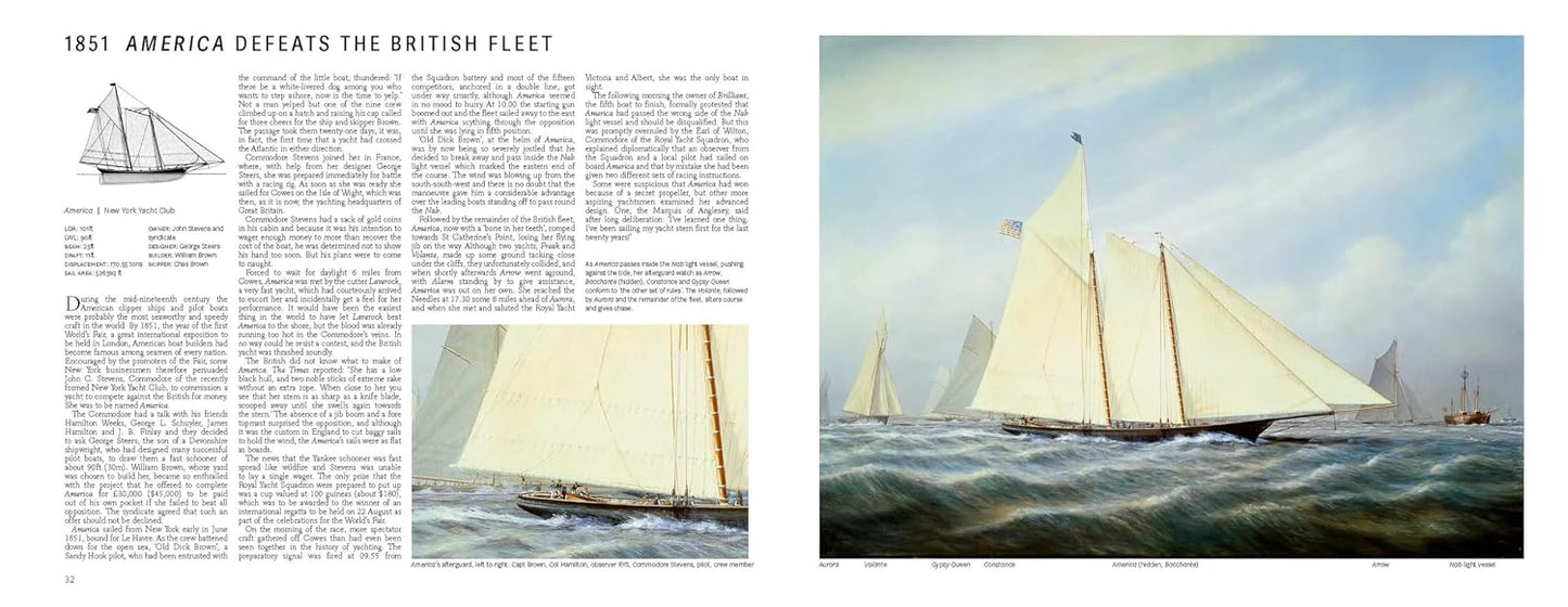 The Story of the America’s Cup 1851-2024