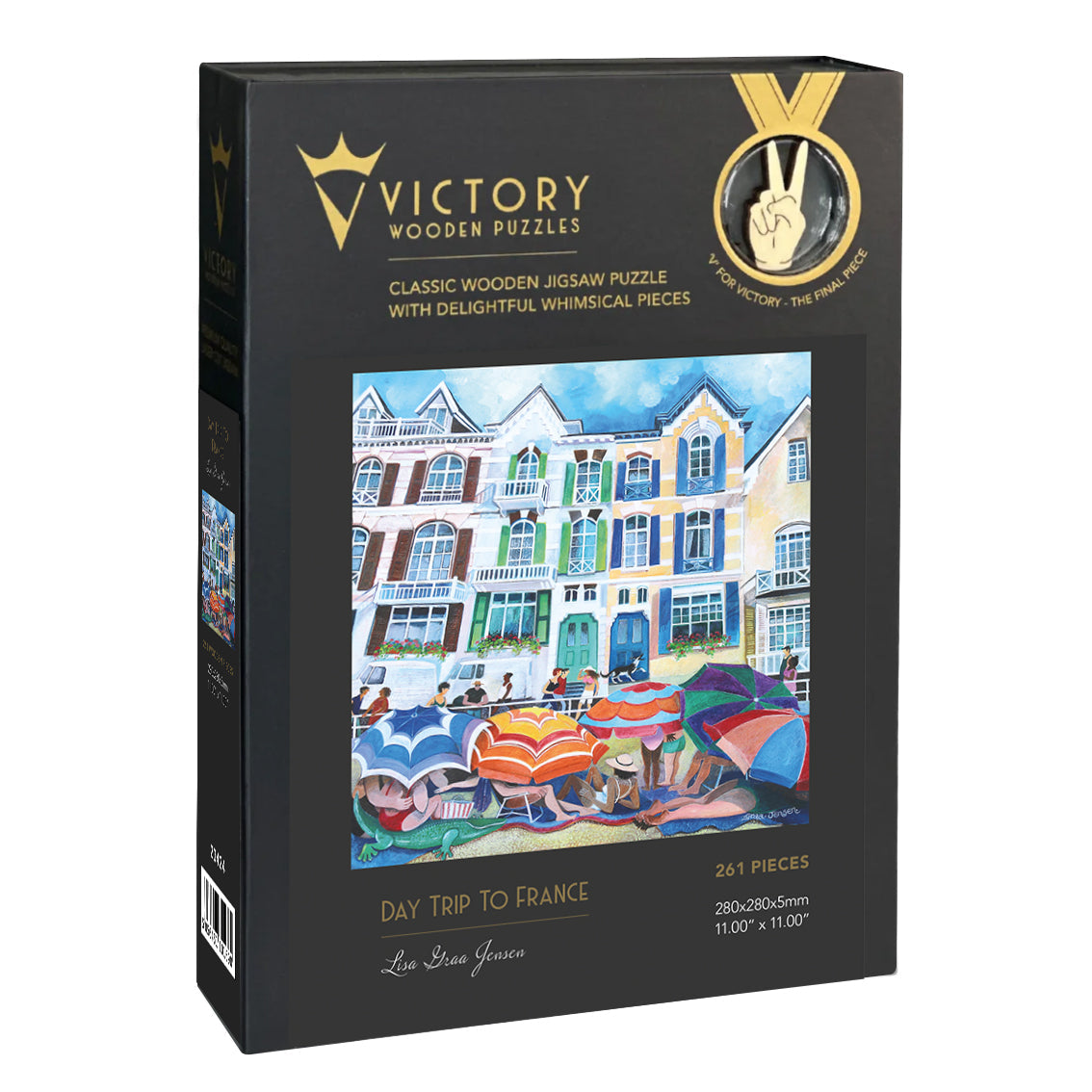 Day Trip To France - Victory Wooden Puzzles