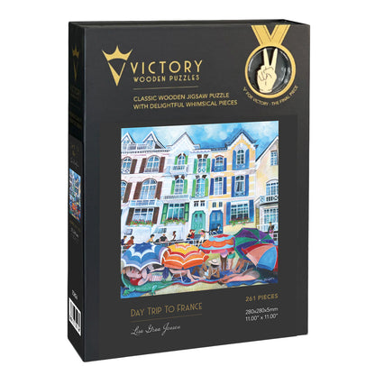 Day Trip To France - Victory Wooden Puzzles
