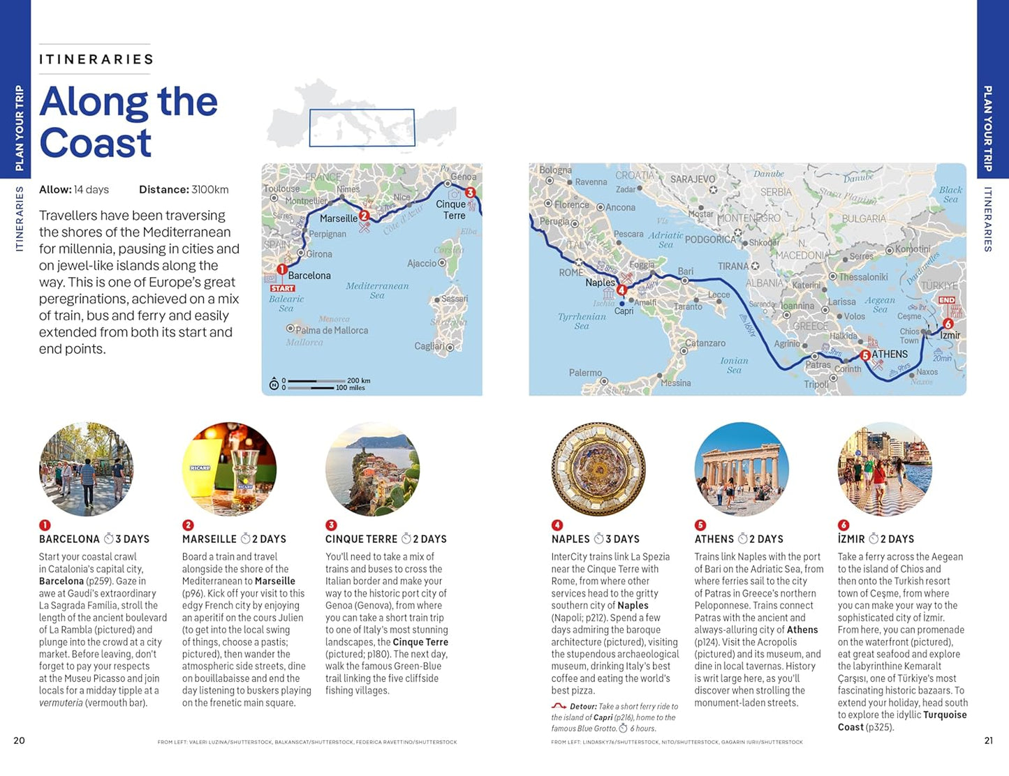 Lonely Planet Mediterranean Europe 12th edition, 2026