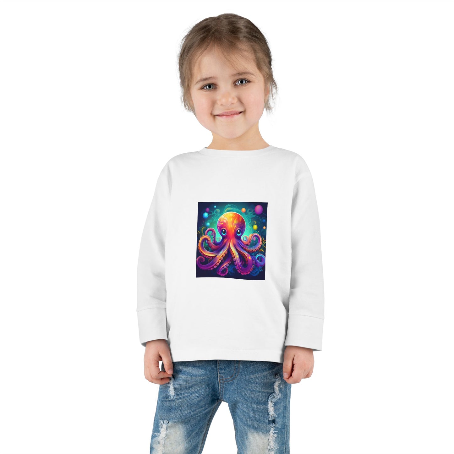 Ocean Animals Toddler Long Sleeve Tee