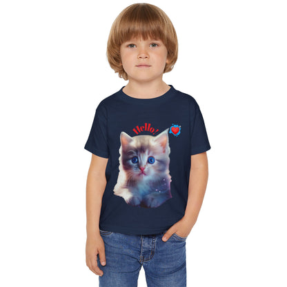 Kitten Themed Toddler T-Shirt