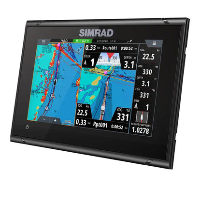 Simrad MFD - GO 9 in XSR + Med/Hi/Downscan Transducer