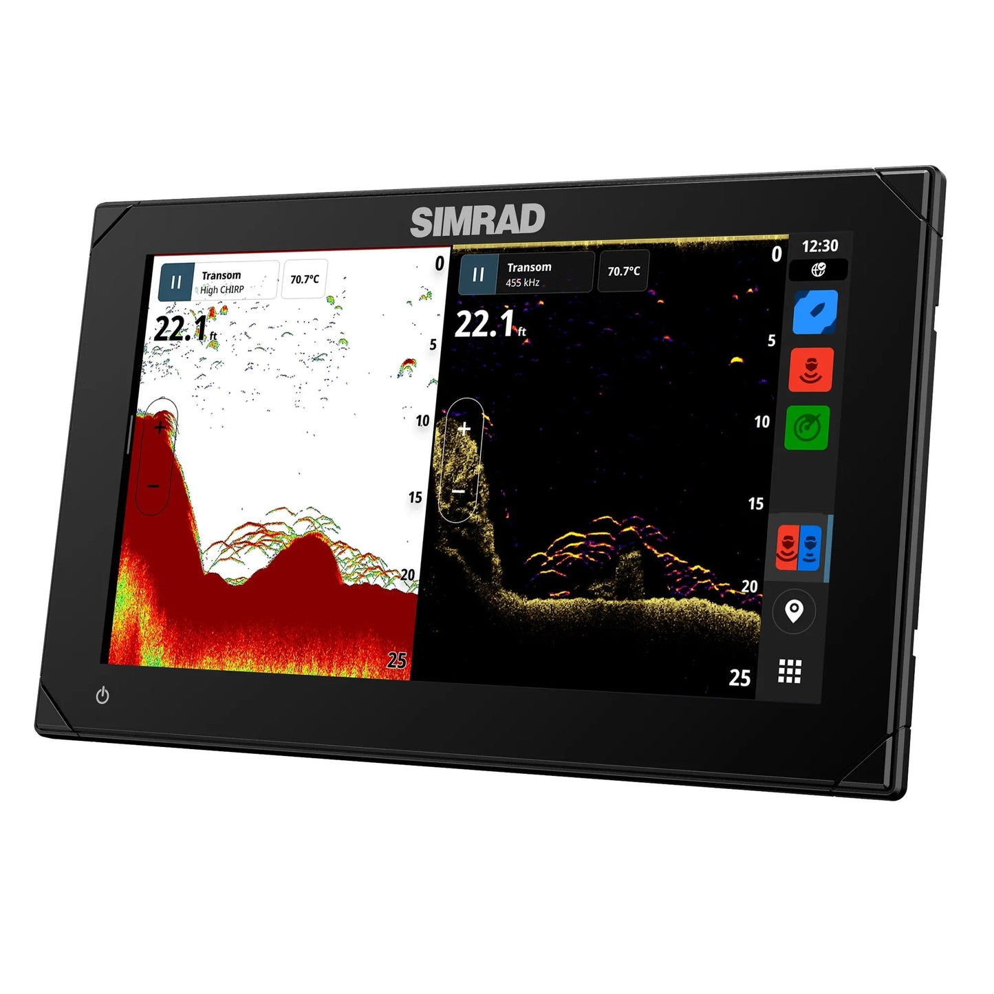 Simrad MFD - NSX® 9 in + Med/Hi/Downscan Transducer