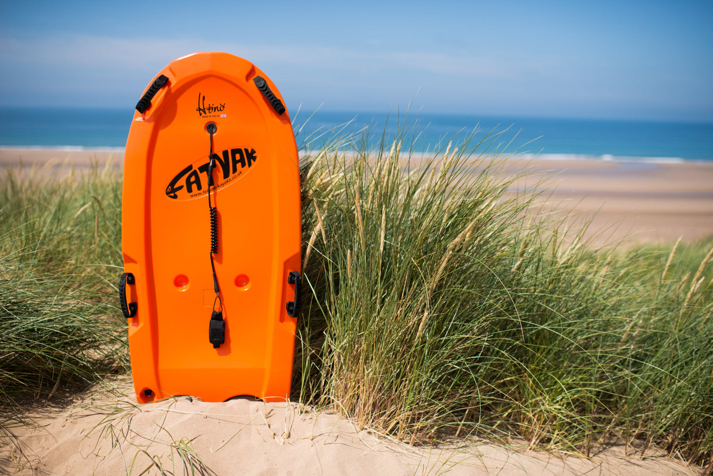 Hönö Bodyboard | Plastic Neutral | Orange | Wave Ready