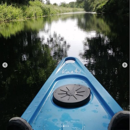 Kaafu Solo Fishing Kayak | Plastic Neutral | Blue | Complete Package