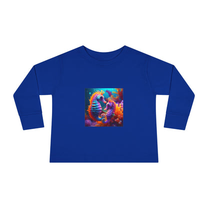 Ocean Animals Toddler Long Sleeve Tee