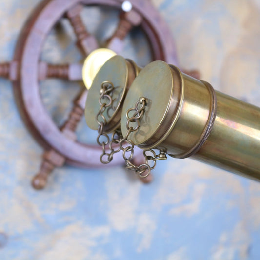 Mowai Vintage Binoculars on Tripod (Ornamental)