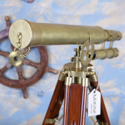 Pirpur Vintage Telescope with Tripod
