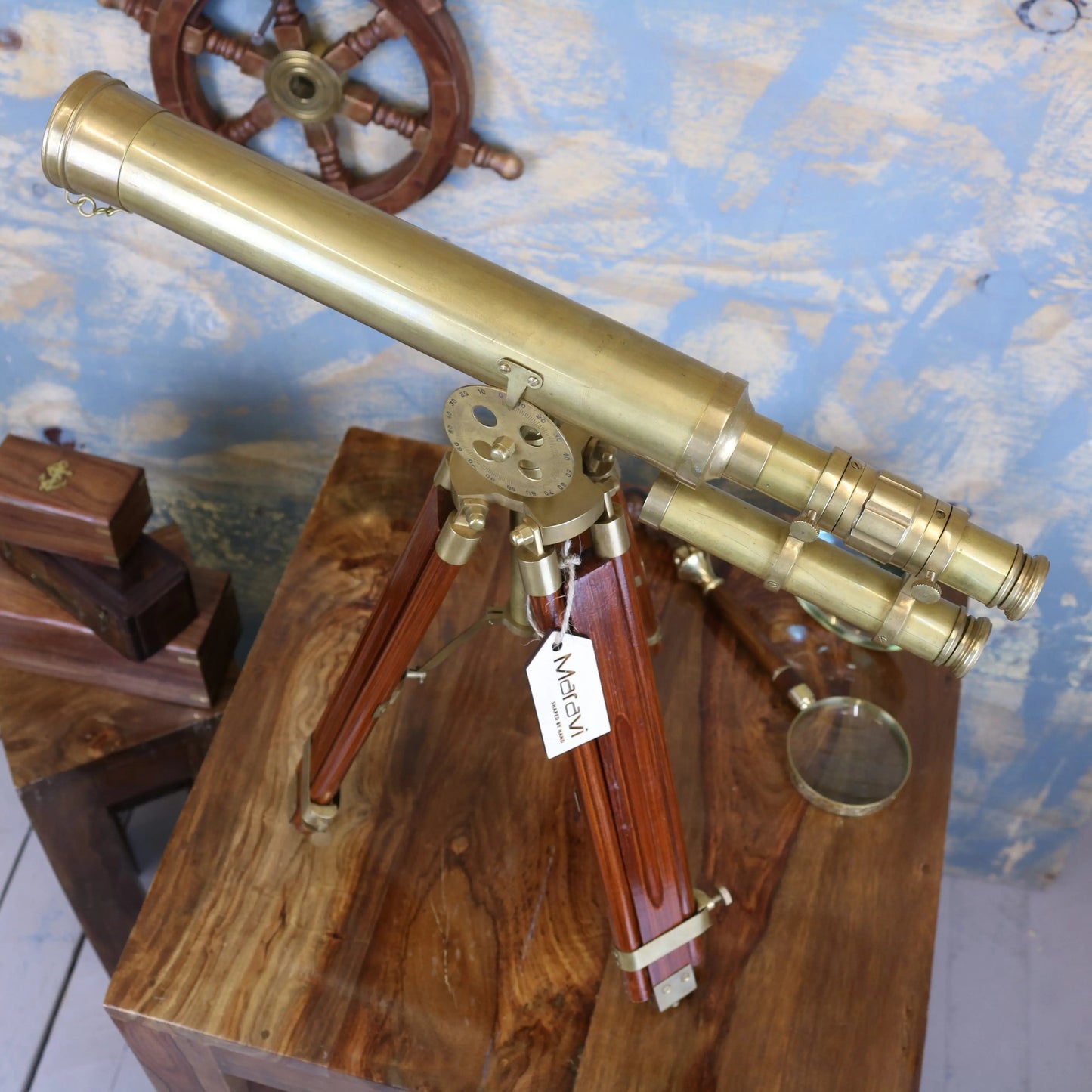Pirpur Vintage Telescope with Tripod