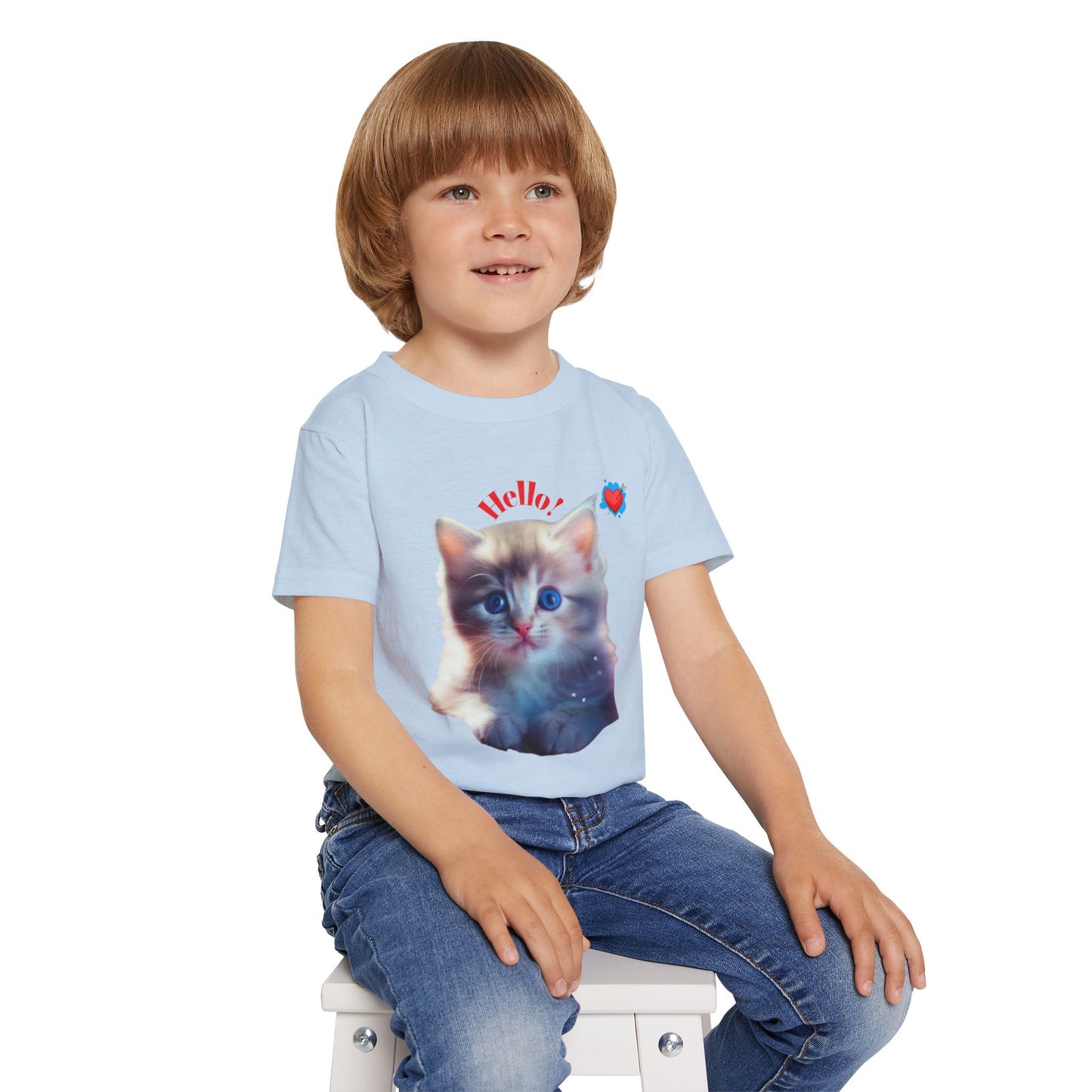 Kitten Themed Toddler T-Shirt