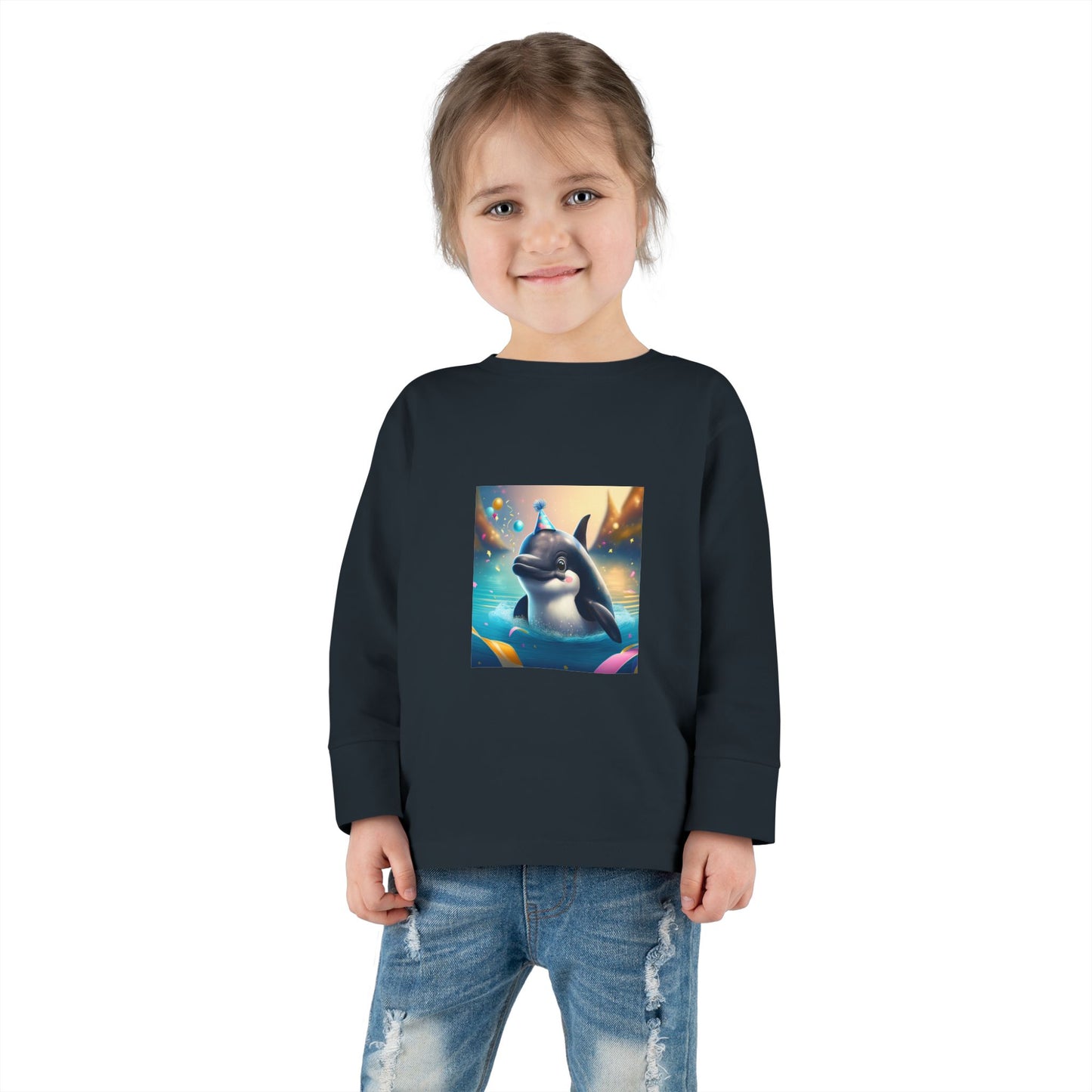 Ocean Animals Toddler Long Sleeve Tee